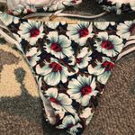 Relleciga NWT  Blue/Red Floral Bikini Set SzL Photo 9