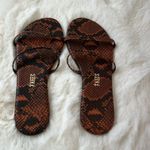 Tkees  Gemma Snakeskin Sandals Photo 4