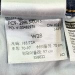 Levi's Women’s Mid-Rise Mid Length Blue Denim Jean Shorts 28 Photo 10