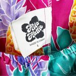 Hilo Hattie Vintage Pineapple Tropical Hawaiian Print Colorful Mumu Dress Size L Size L Photo 5