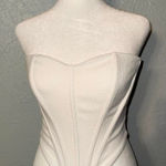 Alo Yoga Alo Polar Fleece Corset Size Medium Ivory NWOT Photo 0