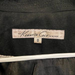 Kenneth Cole women’s black wool melton trench coat — size 8‎ Photo 4