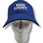 CapAmerica Bud Light Hat OSFM Adjustable Strap Back Hat Unisex Cap By Embroidery Photo 0