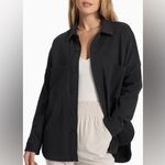Vuori  Mackenzie Relaxed Fit Cotton Jacket XS Black Photo 1