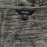 Guess  Gray/Black Gold Metallic A-line Long Sleeves Dress Sz L Work Special Event Photo 4