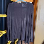 Chico's Catherines Slinky Stretch Chocolate Brown Cardigan Long Sleeves Size 3X 22/24 Photo 4