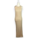 ASOS Cable Knit Midi Dress with Open Back Detail Photo 5