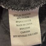 Z Supply NWT Charcoal Sweatshirt Dress - size Medium Photo 3