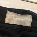 Everlane Womens The Way-High Twill Shorts Cotton Stretch Black 0 Photo 2