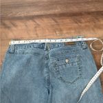 XOXO - X.O.X.O low rise Vintage (Y2K) light wash capri denim(wide leg) 7/8 Photo 11