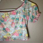 Dolls Kill Dolls Kills x Hello Kitty Little Twin Stars mesh crop top women’s size small Photo 6