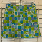 Lilly Pulitzer Lily Pulitzer Blue And Green Lobster And Crab Skort Size 8 Photo 0