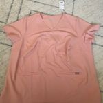 FIGS  NWT Pink Sand Scrub Set Size 5XL HW Zamora Joggers & 4XL Catarina Top Read Photo 1