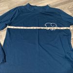 Ivory Ella  Blue Long Sleeve T-Shirt; small/medium Photo 2