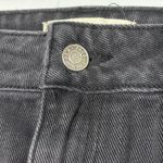 PacSun  Los Angeles Black Denim Jean Skirt Size 28  Cotton Women with side laceup Photo 2