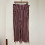 CAbi Red and White Patterned Pants Photo 5