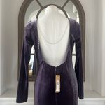 Donna Karan NY Jewel Low Back Velvet Gown in Purple, Size 10 NEW w/Tag $450 Photo 7