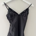 SKIMS Black Fits Everyone Lace Triangle Onesie Photo 4