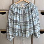 ByTimo striped puff sleeve blouse Blue Size XS Photo 0