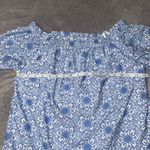 Vineyard Vines Martha’s Vineyard Blue Hydrangea Off Shoulder Summer Dress- Large Photo 5
