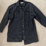 PacSun Oversized Black Denim Jacket Photo 0