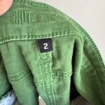 Kut From The Kloth  Green Catherine Mid Rise Boyfriend Short Womens 2 Casual Photo 3