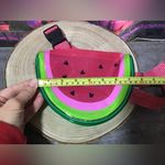 Disney parks Mickey Mouse icon watermelon fanny pack adjustable Photo 2