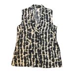 Theory  Moha abstract cloud sleeveless silk blouse size M NWT Photo 11