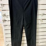 Saks 5th Avenue Saks Fifth Avenue Houndstooth High Rise Skinny Trouser Pants Black Women Size M Photo 0