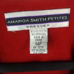 Amanda Smith  14P Black Red Blazer JacketPetite Photo 3