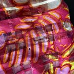 Vintage 60s Marita by Anthony Maruto House Dress Red Pink Metallic Gold size M Multiple Size M Photo 9