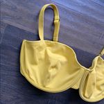 CUUP The Balconette Swim Top Separate Womens Sz 21 (36H / 38G) Vibrant Yellow Photo 1