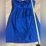 Voom by Joy Han Dusty Blue formal mini Dress ladies small Photo 4