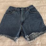 Zenana Outfitters Zenna Women's High-waisted, distressed denim shorts in blue and navy Photo 0