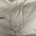 Ricky Freeman Rickie Freeman Teri Jon Beige Women's Silk Blend Short Sleeve Blouse Size 6 Photo 7