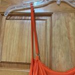 Orange Mini Dress Sleeveless Size Small Photo 2