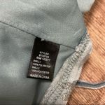 NWT Blashe Butterfly Print Crop Top Size Medium Blue Photo 3