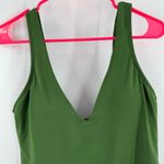 Robin Piccone Ava Tie Back Tankini Top Size Large Green NWOT Open Back Swim NEW Photo 8