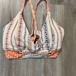 Jessica Simpson Multicolor Boho Style Crochet Top see last pic for small flaw Photo 3