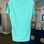 “Jesus over Everything” Aqua Tee Shirt Blue Size M Photo 3