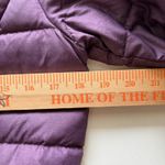 Eddie Bauer  EB650 Purple Down Puffer Coat Jacket Lightweight‎ Women's XS Photo 4