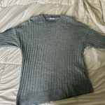 ZARA  ribbed green sweater size M Photo 2