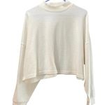 Cotton On  Cream High Neck Cropped Pullover Sweater Size M Photo 0