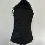 Peach Love California NWT Peach Love Black Utility Vest Sz SM Photo 3