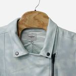 Haute Hippie  Tribe Printed Tie-Dye Jacket in Pale Sky‎ Blue Plus Size 3X Photo 1