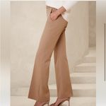 Banana Republic  sculpted‎ boot cut pants Sz 14 in Tan NEW Plus Size Office Photo 2