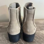Hush Puppies  Bounce Moyen Leather Boots Booties Beige Tan Women’s 9.5 Pull On Photo 4