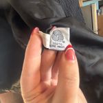 WOUNDED: Vintage 70s/80s Beaded Black Wool Jacket Size 12 Photo 4