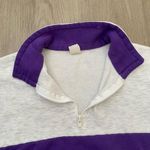 Vintage 90s Casper Beach sweatshirt in white and purple size large‎ Photo 4