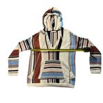Tory Burch  Hooded Sweater Women’s XS Multicolor Boho Knit Pullover Hoodie Photo 5